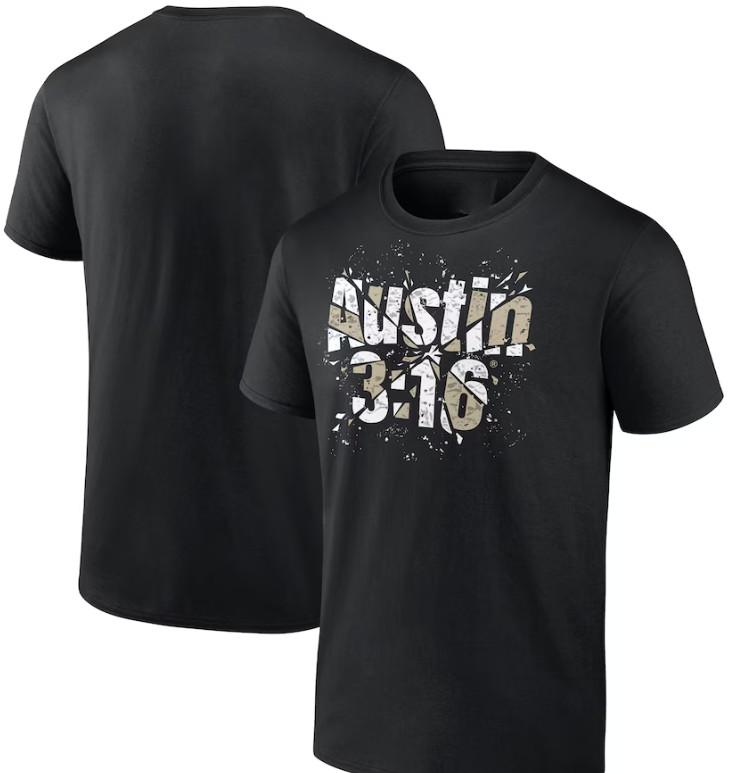Stone Cold   Steve Austin 3:16 Shattered T-Shirt Unisex T-Shirt M