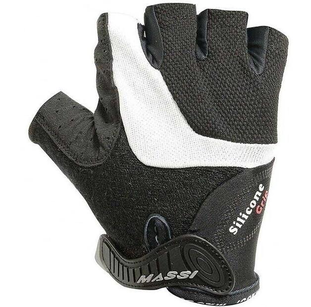 Велоперчатки Massi Silicone Cx (черный) S
