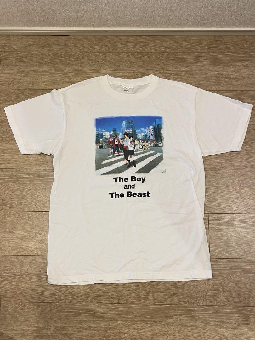 

[USED] Mamoru Hosoda The Boy and the Beast Official Anime Vintage T-Shirt, Size L