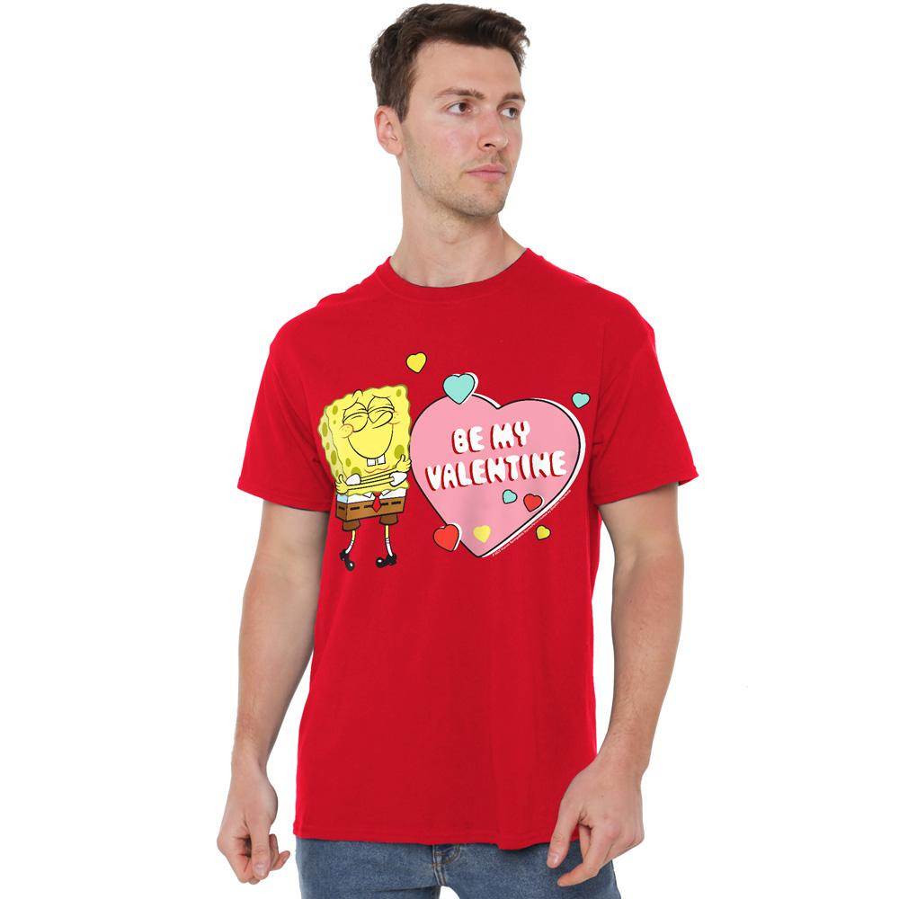 SpongeBob SquarePants Mens Be My Valentine T-Shirt