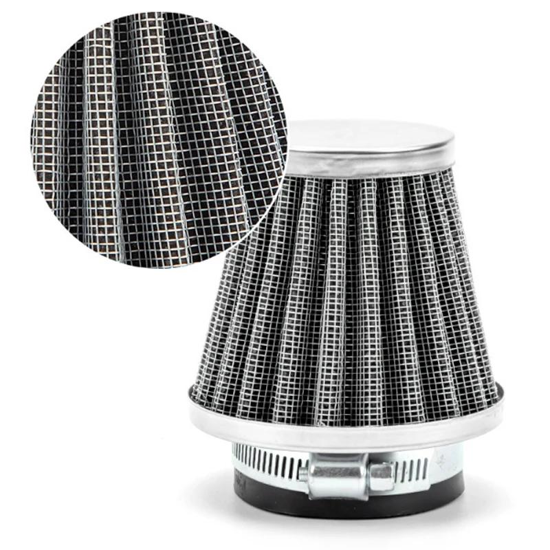 1PC Universal 35-60mm Motorcycle Tapered Air Filter Cleaner Dirt Pit High Air Flow Filter Moto Conical Air Filter Dirt Cleaner