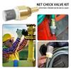Check Valves 1/2Inch Brass Foot Valves with Hose Connection for Handle Pump