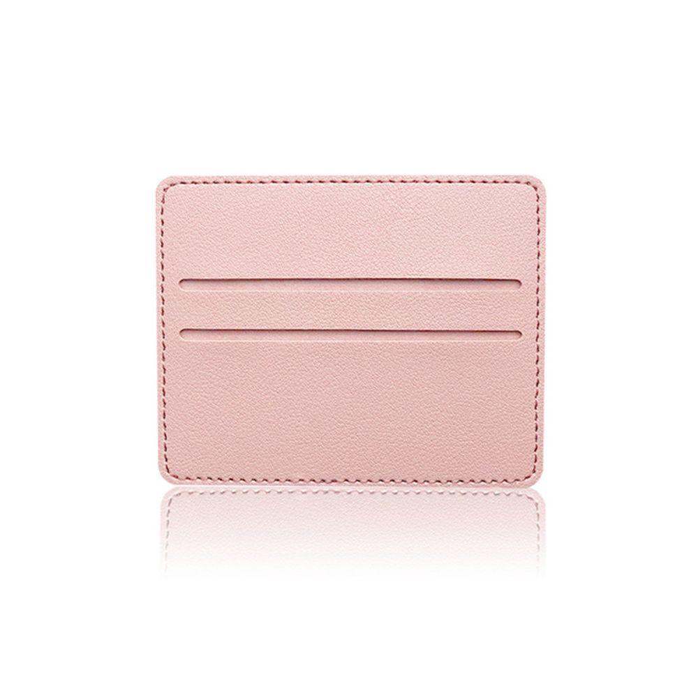 Slim Bus Card Holders PU Leather Coin Pouch ID Card Holders Business Card Wallet Card Package Wallet Case