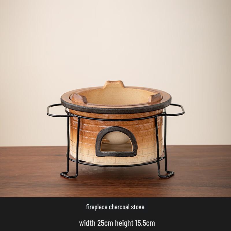 Hearthside Pottery Charcoal Tea Stove Set