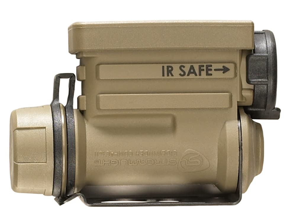 Streamlite Sidewinder Compact II Military Mount Set Helmet Mount and Head 14514 (with Strap)