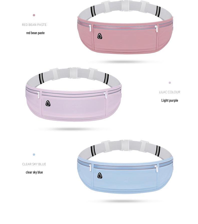 Unisex Running Waist Pack: Sweatproof, Breathable, Waterproof Sports Phone Bag and Multi-functional Fitness Gear Belt