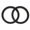 2PCS Universal 6.5 Inch Beveled Car Speaker Spacer Adapter Refitting Audio Mat Plastic Car Speaker Spacers