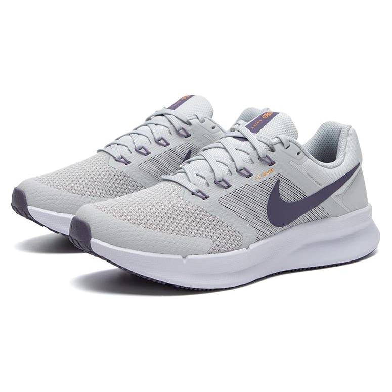 Nike Run Swift 3 Low Top Casual Running Shoes Women's Gray Purple DR2698-010