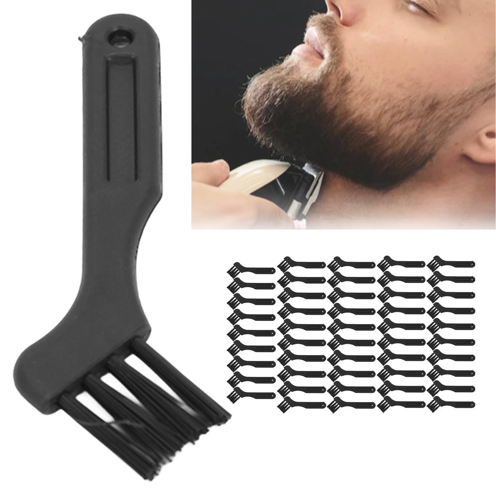 50pcs Electric Shaver Brush Small Cleaning Brush for Razor Computer Keyboard Home Appliances