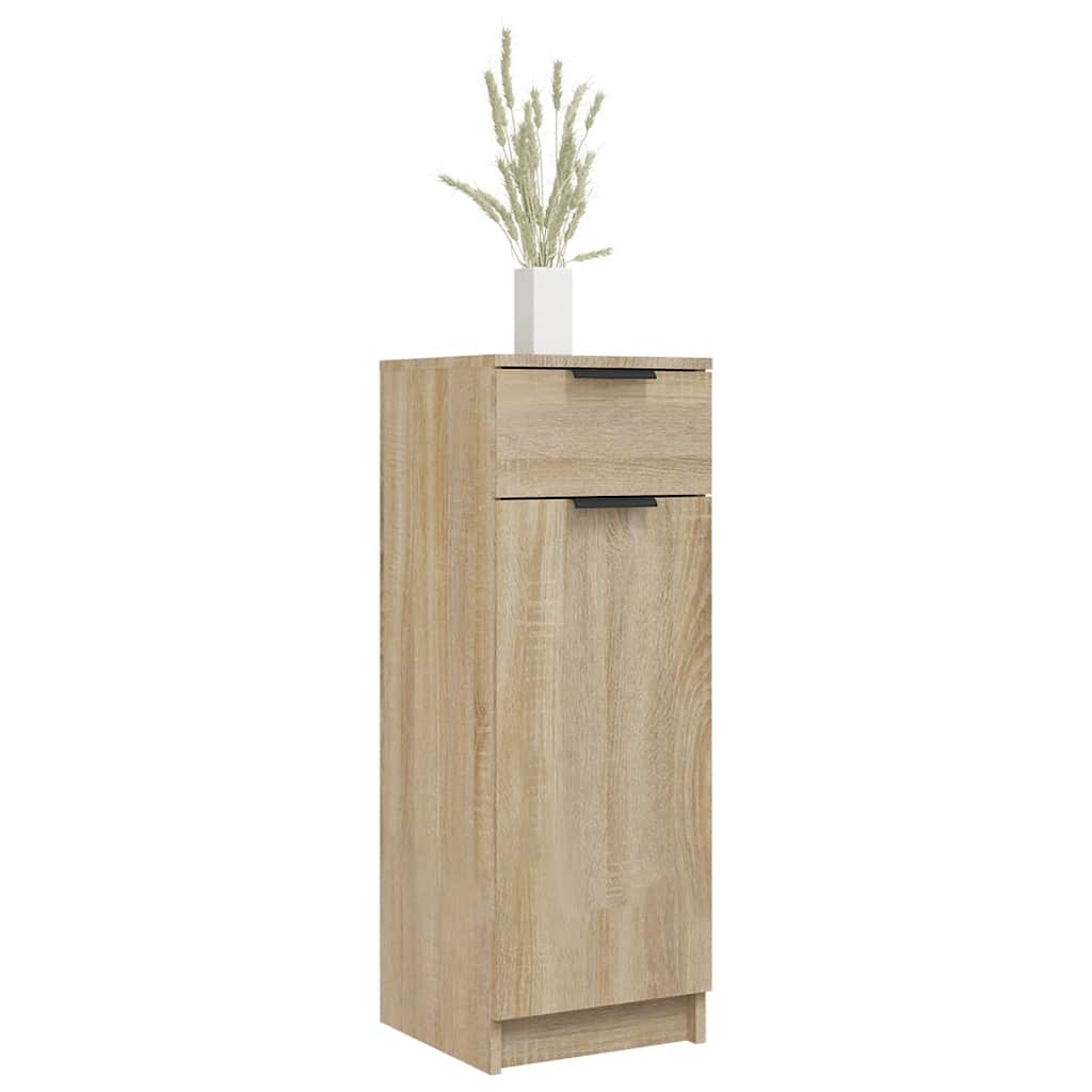 Badschrank Sonoma-Eiche 32x34x90 Cm Holzwerkstoff