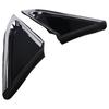 1Pair Rearview Mirror Triangular Panel Corner Window Panel FK7B-17075AE5UAW FK7B-17074AE5UAW For Ford Edge 2015-