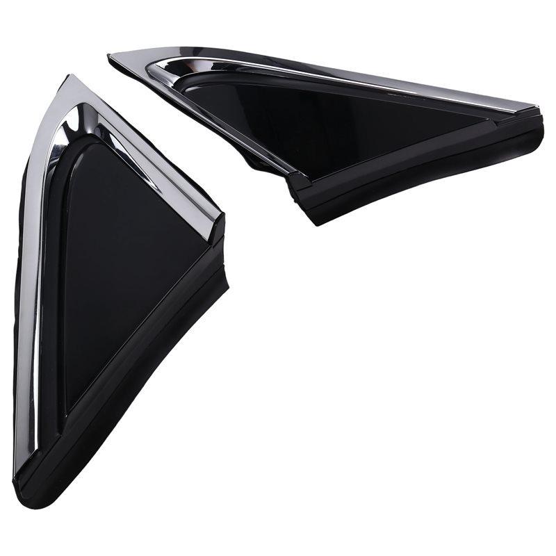 1Pair Rearview Mirror Triangular Panel Corner Window Panel FK7B-17075AE5UAW FK7B-17074AE5UAW For Ford Edge 2015-