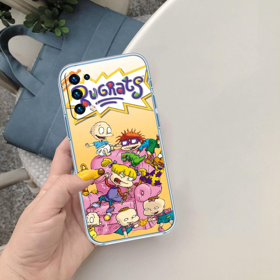 R-Rugrats Funny Phone Case for Motorola Moto E13 E15 E20 E22 22I E22S E30 E32 E40 E7 E7I G Plus Power Play Stylus G22 G14