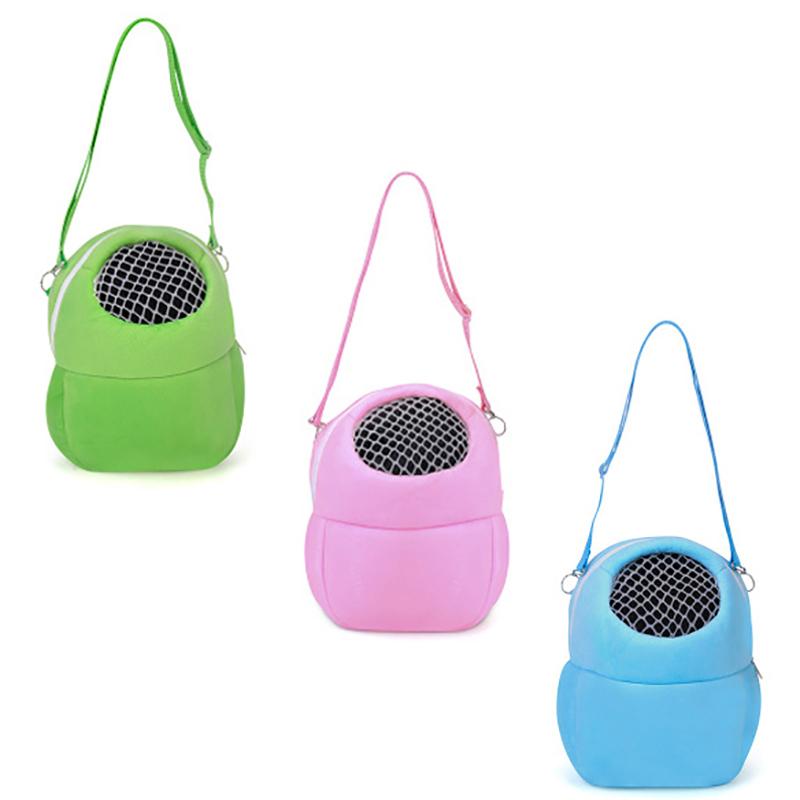 Small Pet Carrier Rabbit Cage Hamster Chinchilla Travel Warm Bags Guinea Pig