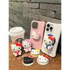 Hello Kitty Magnetic Retractable Stand - Universal PopSocket-Compatible Adjustable Adhesive Stand
