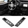 Panel Superior Reposabrazos Delantero Cubierta Robusta Bisel Interruptor Ventana Puerta Recorte ABS Repuesto para Yaris 2012 a 2014 Accesorios de Coche