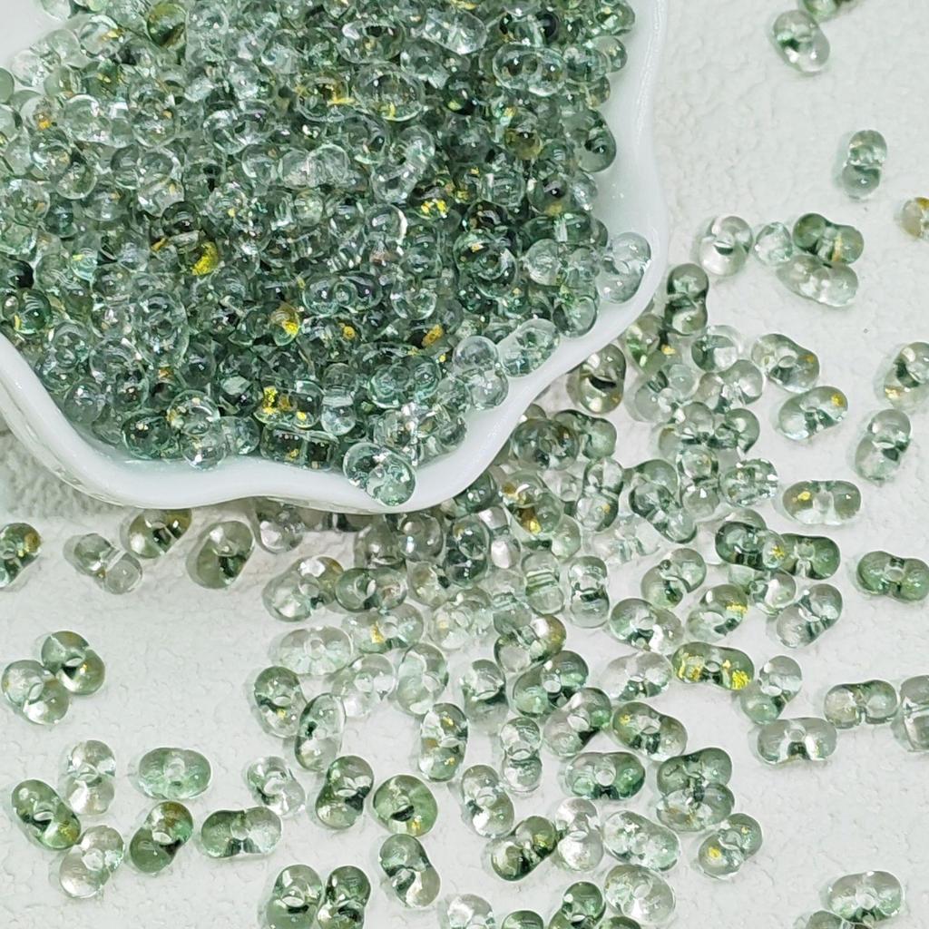 3x6mm Peanut Glass Rice Beads for DIY Jewelry Making: Loose Beads for Bracelets and Necklaces.