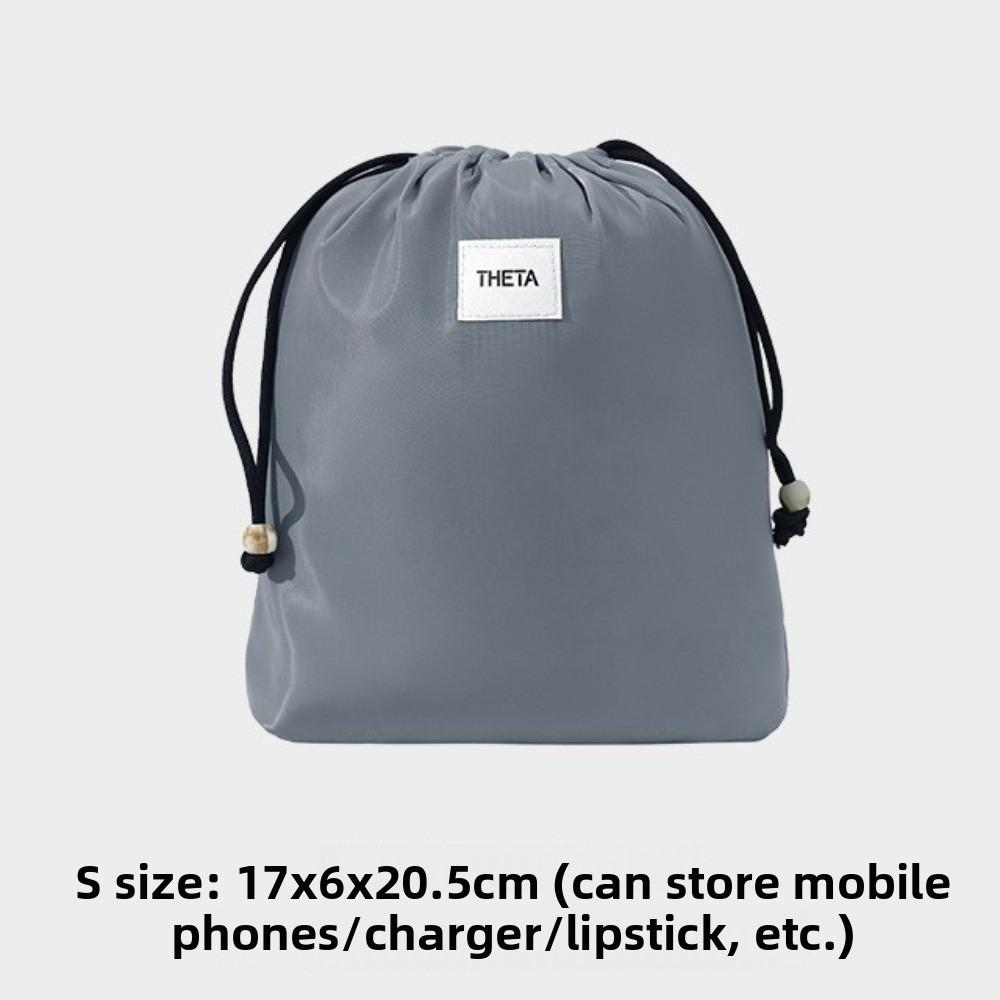 

Dustproof Clothing Organizer Bag Large Capacity Shoulder Bag Travel Storage Bag Travel Essential Grey-S