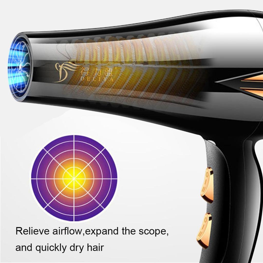 2200W vysoušeč vlasů fén pro domácnost fén Salon Nozzle Travel Beauty