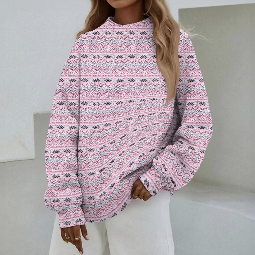 Mock Neck Sweatshirt Women Fall Comfort Oversized Sweatshirt Dressy Pullover Sweatshirts No Hood Cozy Turtleneck Tops