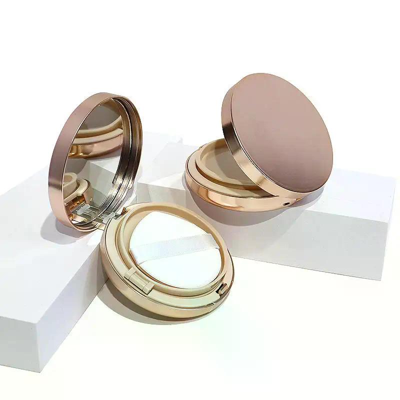 Portable Air Cushion Box With Puff With Mirror Compact Foundation Case BB Cream Container Makeup Tools DIY
