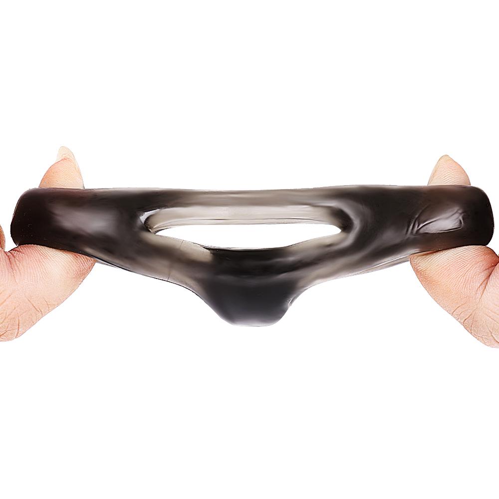 Sex Toys for Men Male Silicone Penis Ring Elastic Cock Ring Delay Ejaculation Scrotal Binding
