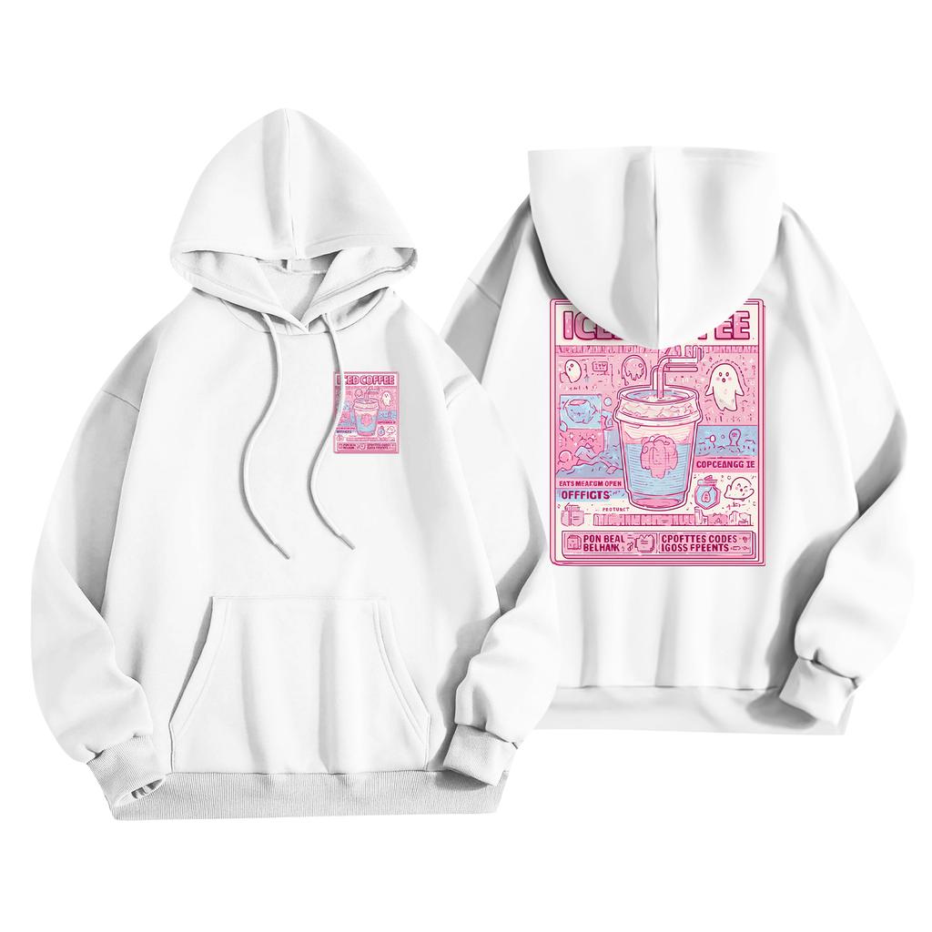 Children's Casual Fashion Halloween Print Long-Sleeved Hooded Sweatshirt
