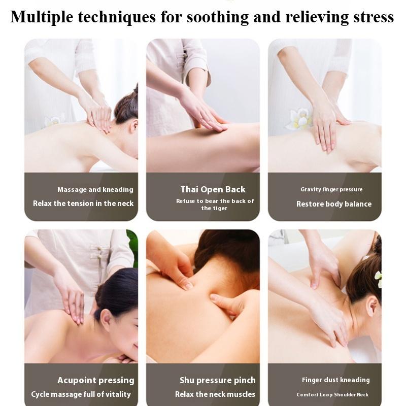 Multi-functional 3D Massage Cushion Chair Back Hip Support Kneading Massage Cushion Electric Car & Home Neck Massage Cushions