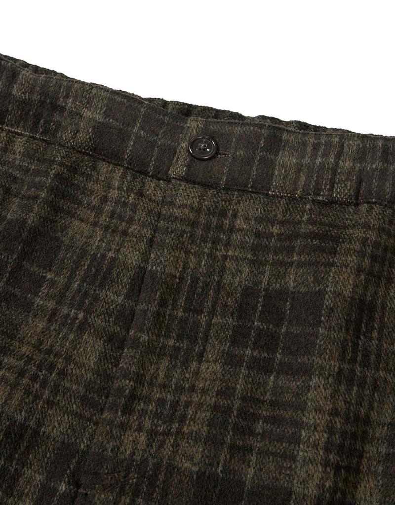 MMLG [Mmlg] Plaid Easy Pants (Brown)