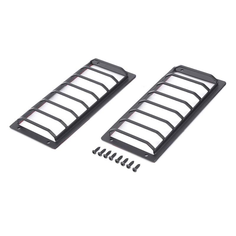 Car Front Bumper Daytime Running Light Rear Bumper Fog Lampshade Protecctive Decoration Stickers For Jetour Traveler  T2 2024 Up Exterior Accessories