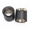 Car Carbon Fiber Exhaust End Tail Tips 71mm in