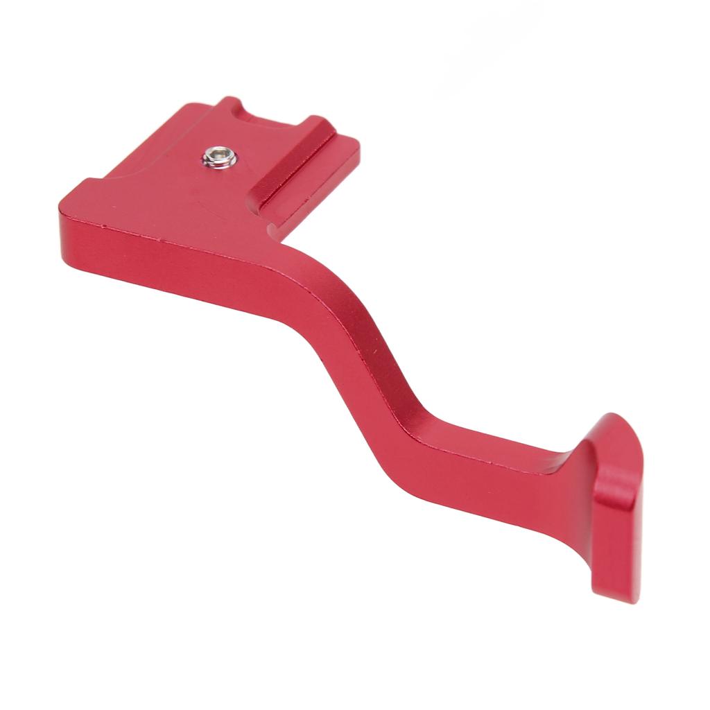 Camera Thumb Grip Hot Shoe Thumb Up Rest Hand Grip Aluminum Alloy for Fuji XT10 XT20 Camera(Red )