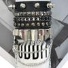 Cross-Border Motorcycle Punk Leather Rivet Bracelet: Chain, Street Dance Style