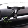 Universal Car Phone Holder Extender 17mm Ball Joint 360 5 Level Telescopic Aluminum Alloy Construction