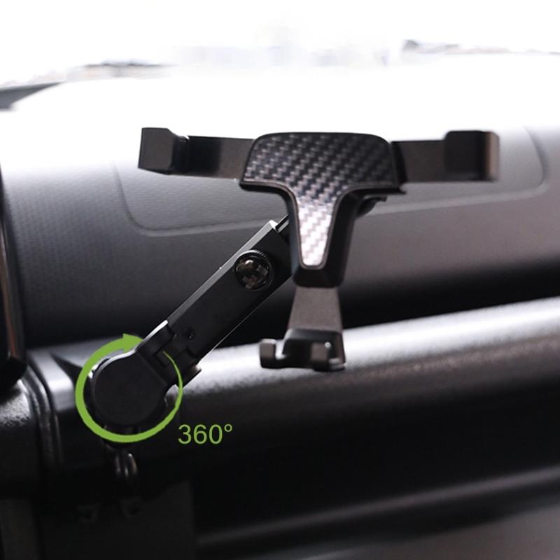Universal Car Phone Holder Extender 17mm Ball Joint 360 5 Level Telescopic Aluminum Alloy Construction