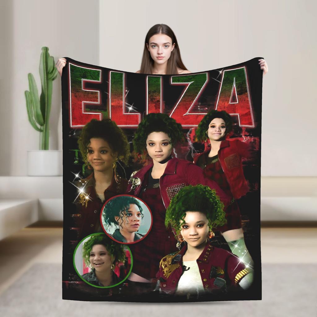 Zombies 4 Dawn of the Vampires Knitted Blankets Flannel Addison Bootleg Lightweight Throw Blankets Travel Home Couch Thin Quilt