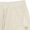 MLB Solid Color Loose Casual Pants Women Bottoms Beige 3FWPB0553-50CRS