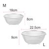 Stainless Steel Colander Strainer Basket Rice Vegetable  Fruits Clean Fine Sieve Drain Basket Kitchen Perforated Mesh Colander
