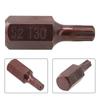 Magnetische Torx-Schraubendreherbits Sicherheits-Manipulationssichere Schraubendreherbits Legierungsstahl T20 T25 T30 T40 T45 T50 T55