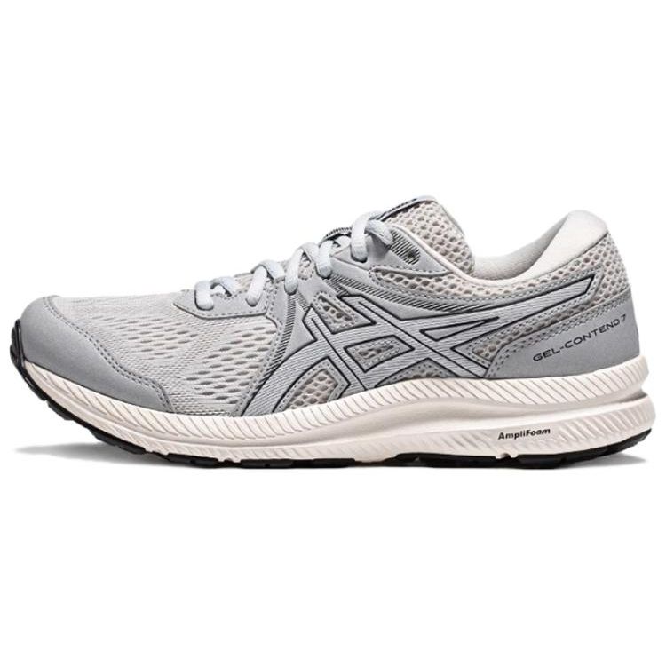 Asics Gel-Contend 7 Comfortable Versatile Fabric Synthetic Leather Shock Absorbing Durable Breathable Low Top Training Running Shoes 1012B540-021