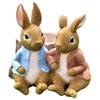 Shinshin Boeki Peter Rabbit Flower Pot, Best Friends, Approx. 15 X 15 X 18.5 Cm, 8540524
