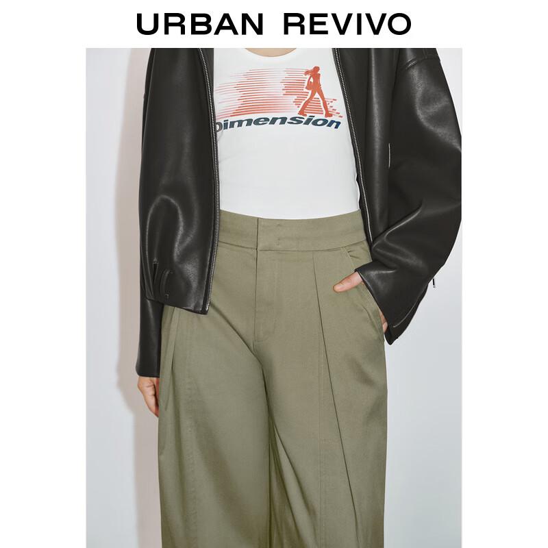 UR Women's Pleated Workwear Carrot Pants
