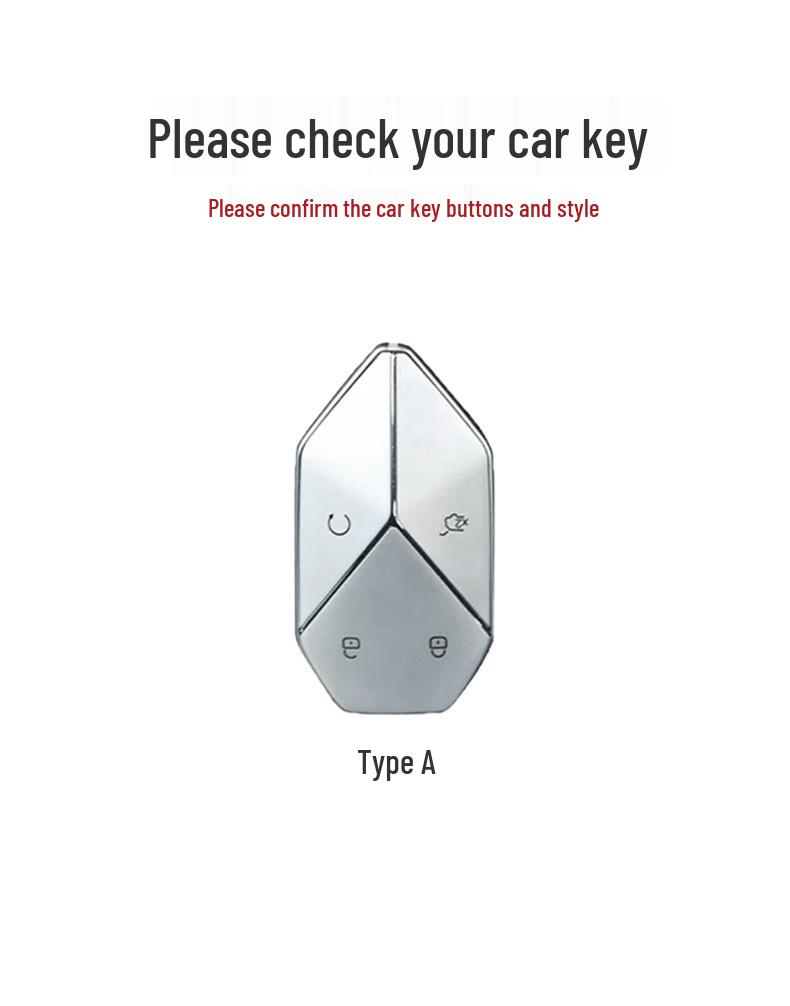 BYD Fangchengbao Leopard Key Cover: Fits Leopard 5, Portable 8, and Leopard 3 In Suede