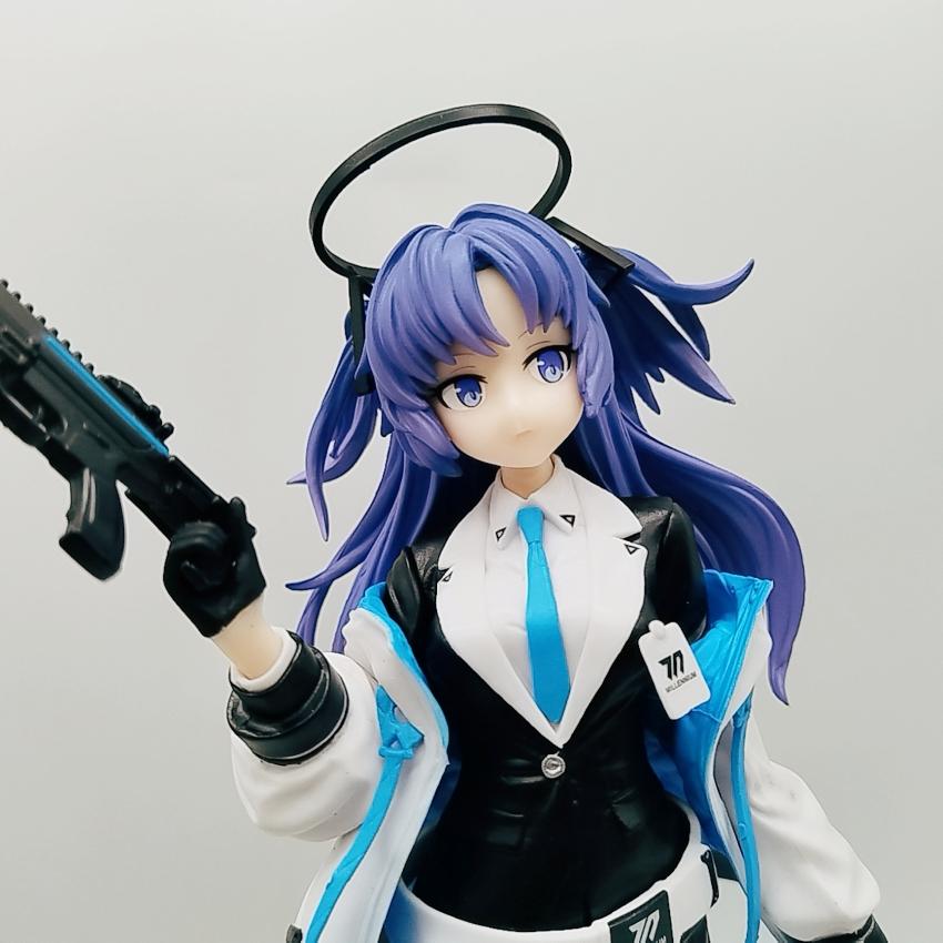 25CM Blue Archive Yuuka Onikata Kayoko Mädchenfigur PVC Action Erwachsenenspiel Statue Sammlungsmodell Spielzeugpuppe Geschenk