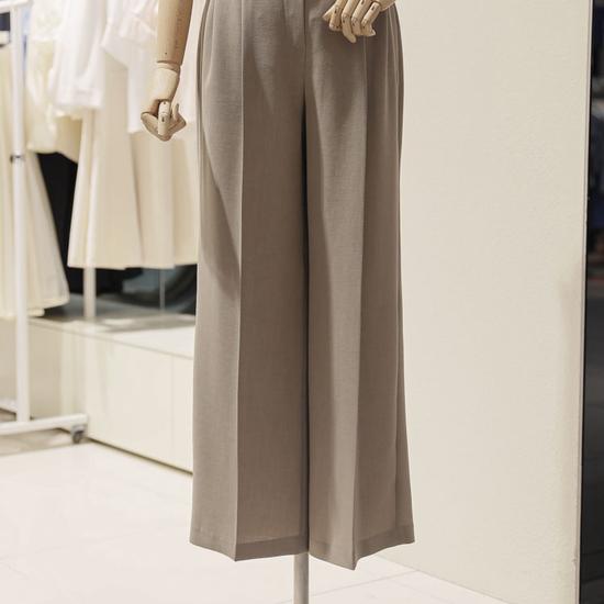 Woods SB3LP36 Weite Hose mit zwei Falten und spitzen Details