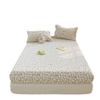 Premium Aloe Cotton Fitted Sheet & Waterproof Pillowcase Set - Skin-Friendly & Comfortable