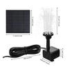 1PC Solar Fountain Pump Kit With Individual Solar Panels For Bird Bath Outdoor Pond Courtyard Garden And Fish Tank