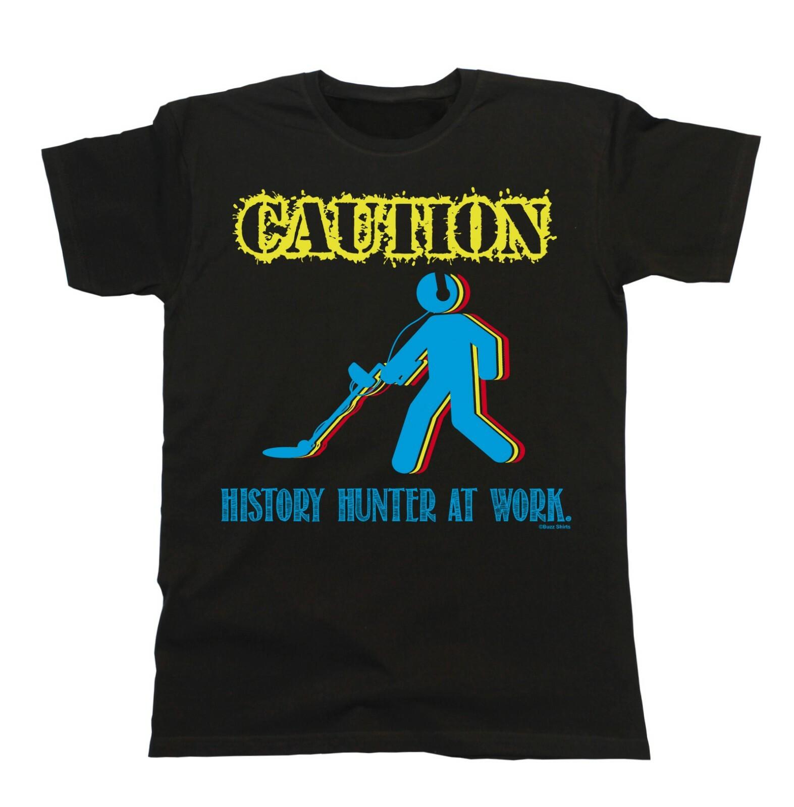 Mens Metal Detector  T-Shirt Mens Womens Tees Top History Hunter At Work Detecting Christmas 3XL