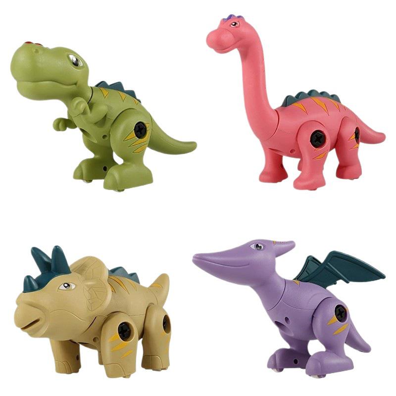 DIY Educational Dinosaur Assembly Toy - Tyrannosaurus Rex Model for Kids