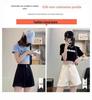 Women's High-Waisted Black Denim Shorts - 2026 Summer Slimming Design, Petite Fit, Wide and Narrow Leg Options